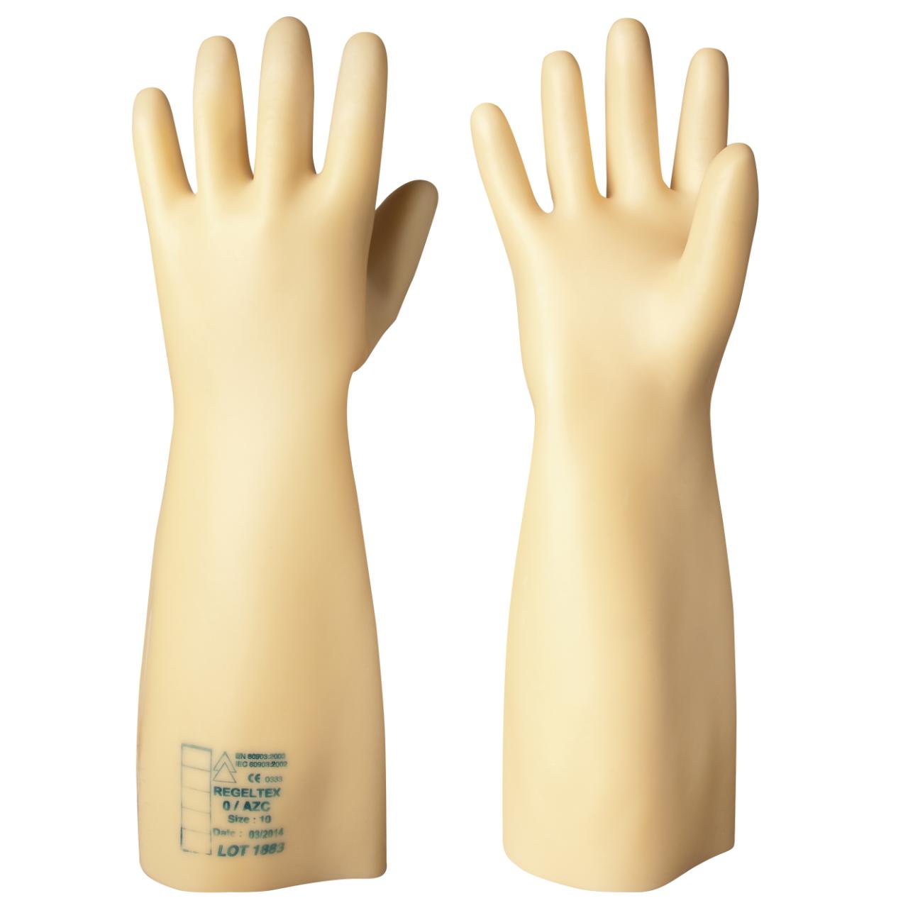 REGELTEX Latex Electrical Insulating Gloves